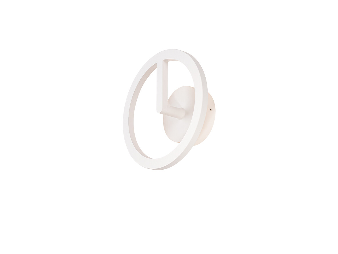 SLV - Q-Ring Wandlamp IP65 White