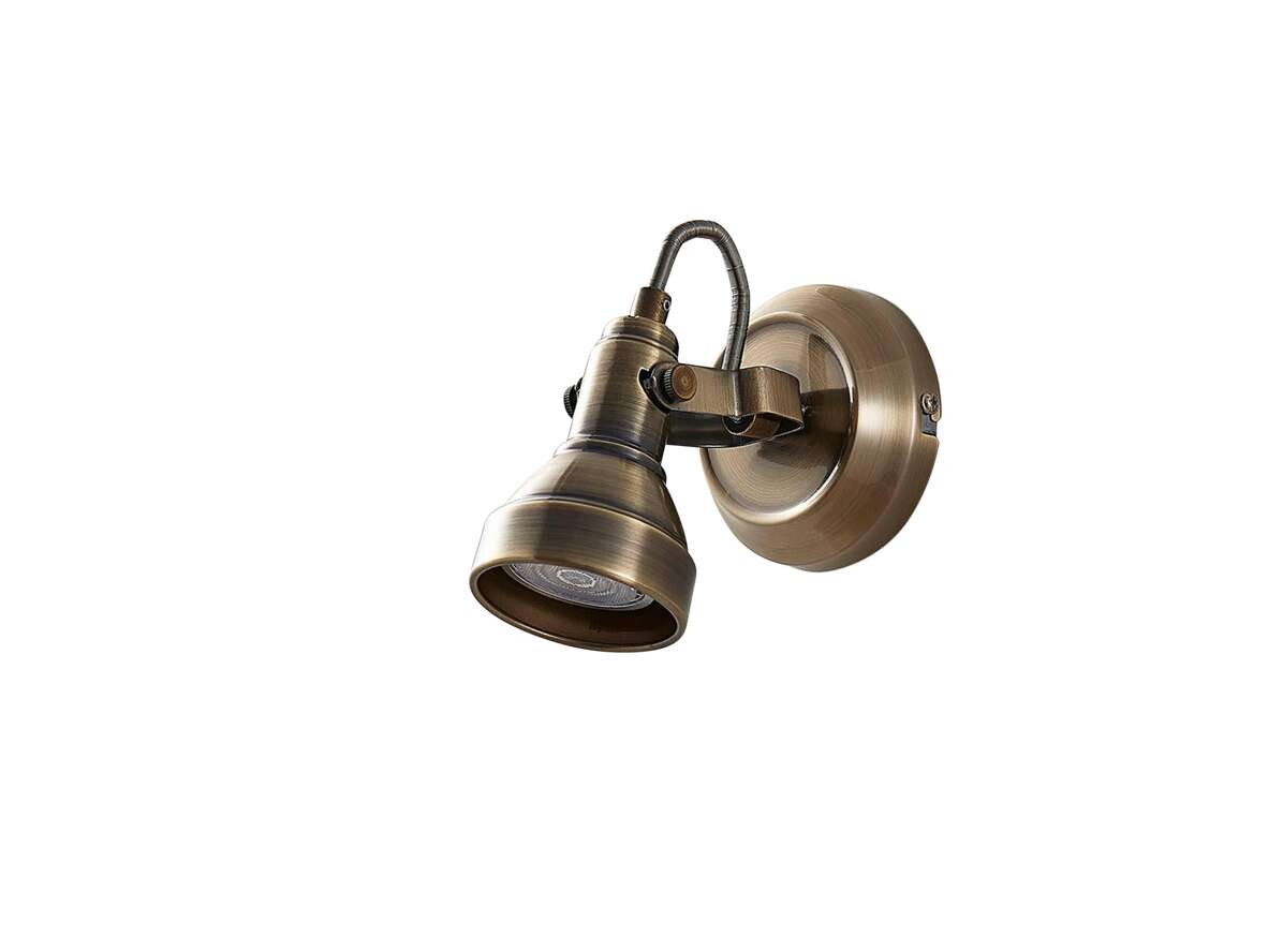 Lindby – Perseas LED Seinävalaisin Antique Brass