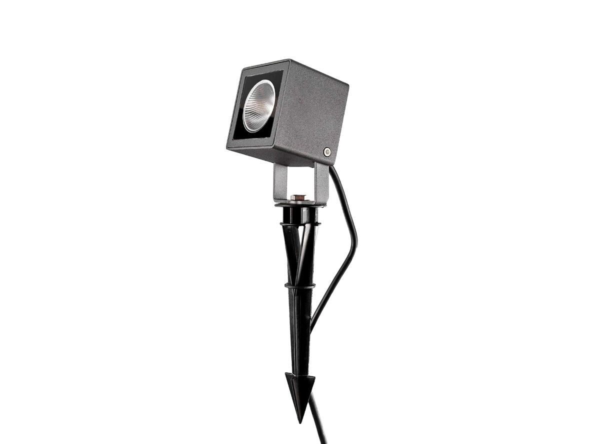 Lucande – Jiada LED Ulkovalaisin w/Spike Graphite