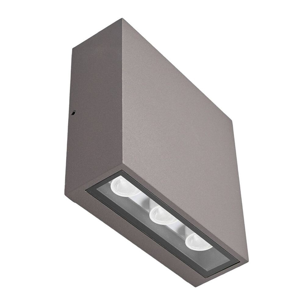 Lucande – Trizy LED Square Ulko Seinävalaisin Graphite