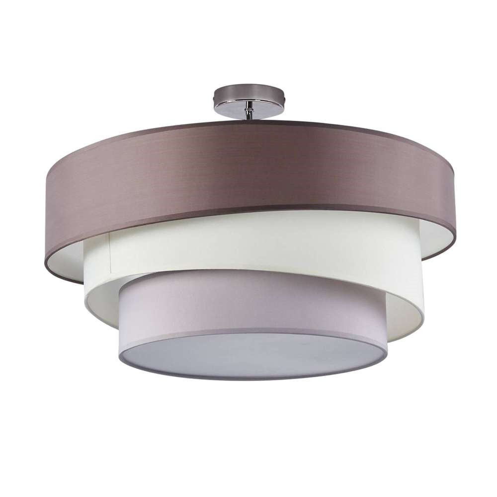 Lindby – Melia Kattovalaisin Grey-Brown/White/Grey/Chrome Lindby