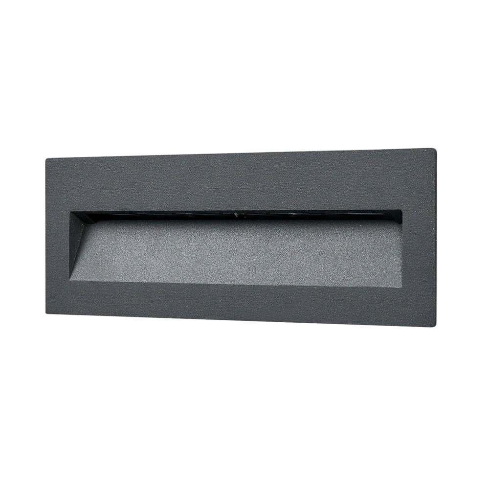 Lucande – Loya Long Ulko Upotettuspotti IP54 Dark Grey