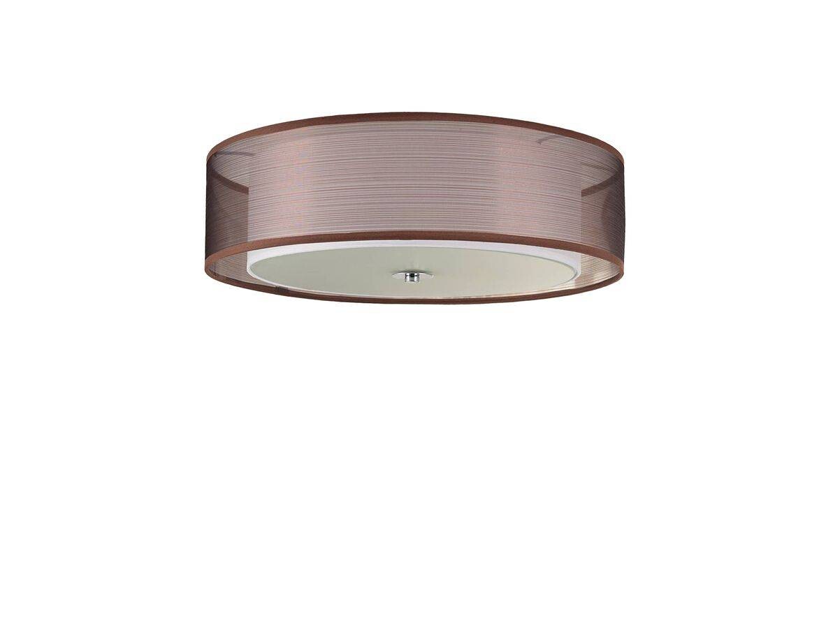 Lindby – Tobia Kattovalaisin Brown/White/Chrome Lindby