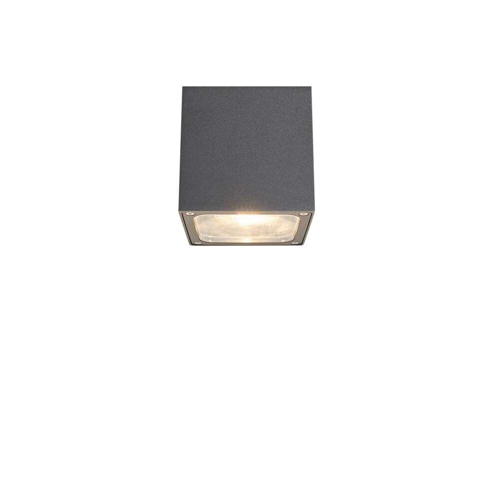 Lucande – Tanea LED Ulko Kattovalaisin 12×12 Dark Grey