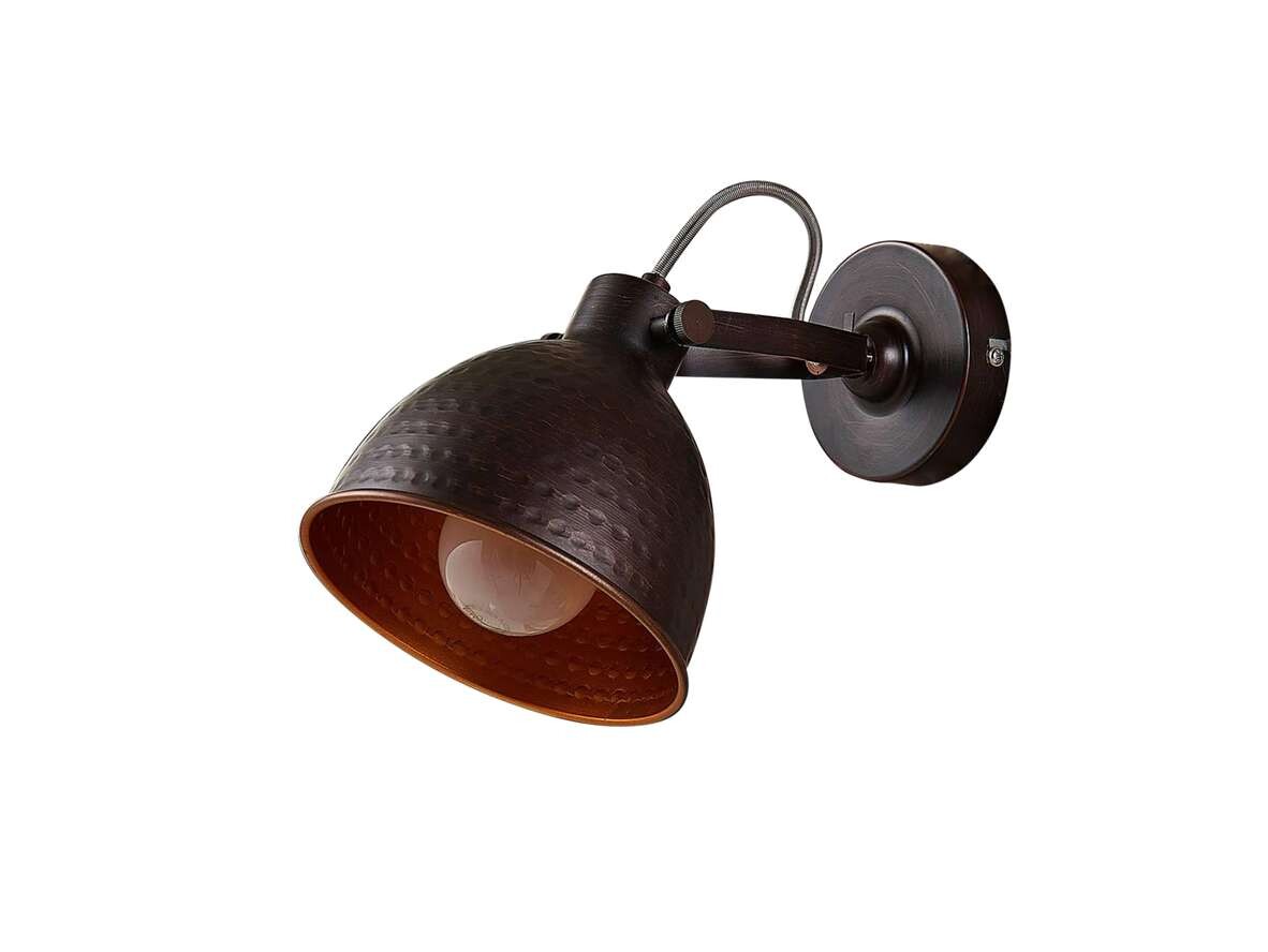 Lindby – Mirielle Seinävalaisin Antique Brown/Orange