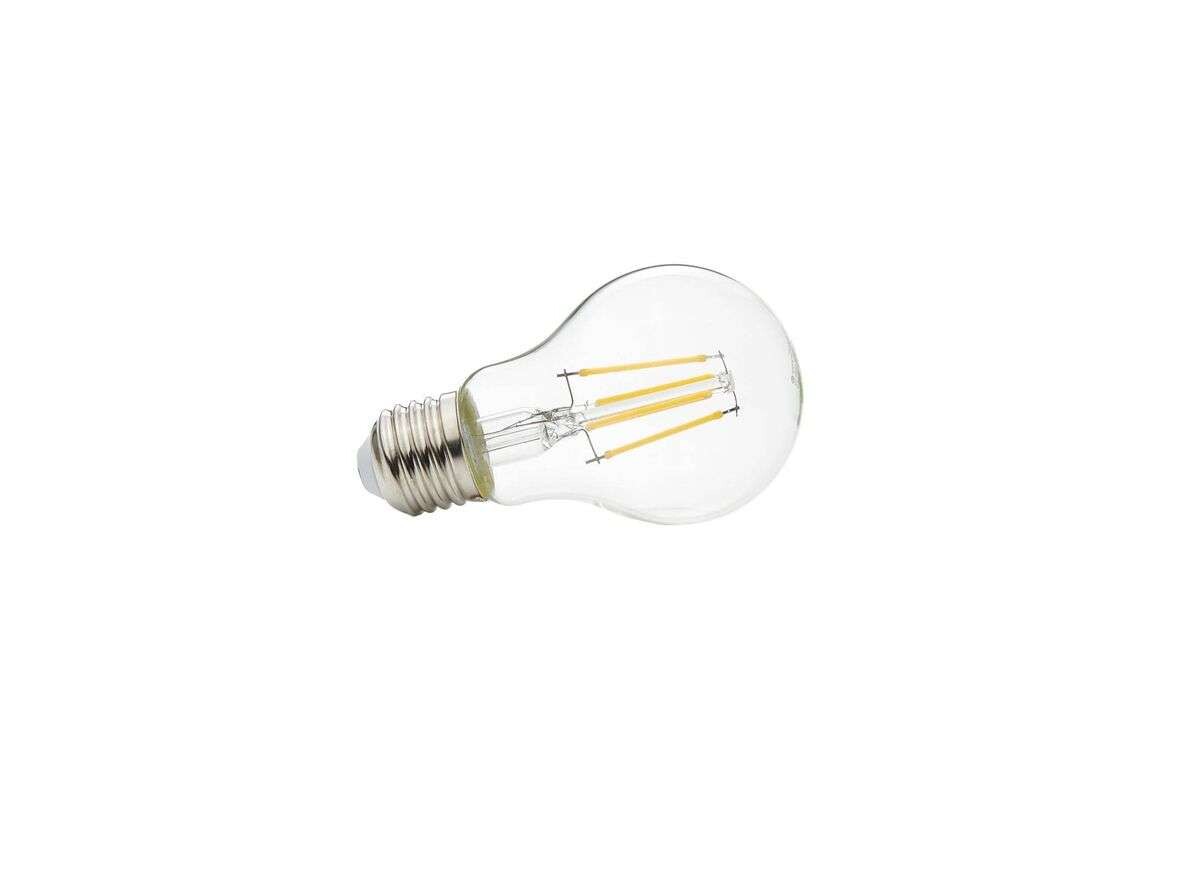 Lindby – Lamppu LED 4W (470lm) Filament E27 Clear