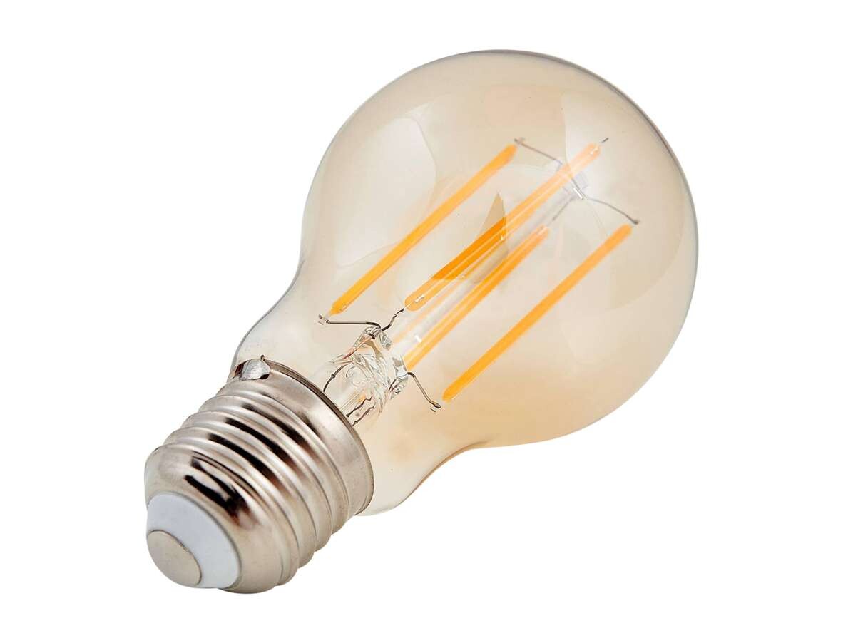 Lindby – Lamppu LED 6W (500lm) Filament E27 Amber