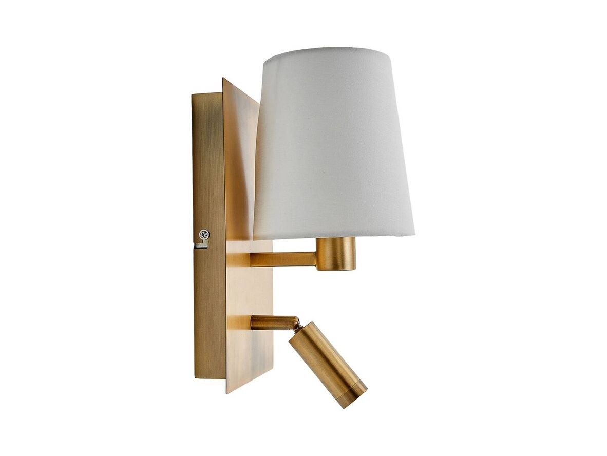 Lindby – Aiden Seinävalaisin Brass/White