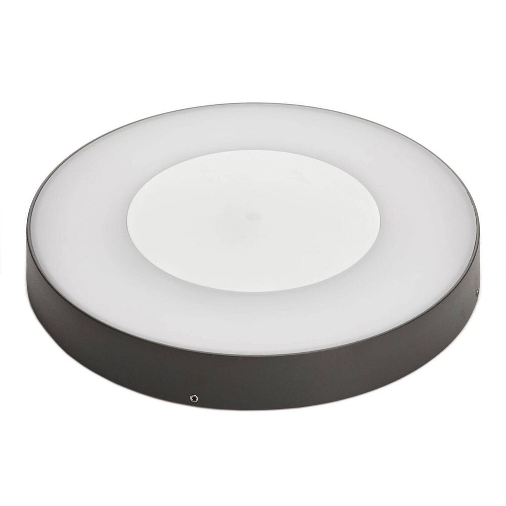 Lucande – Sora LED Round Ulko Kattovalaisin w/Sensor Dark Grey Lucande