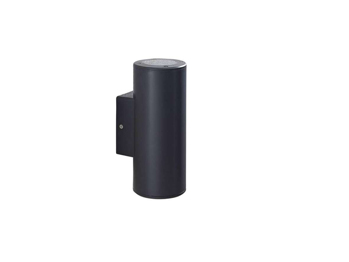 Lindby – Nati Round Ulko Seinävalaisin IP54 Dark Grey