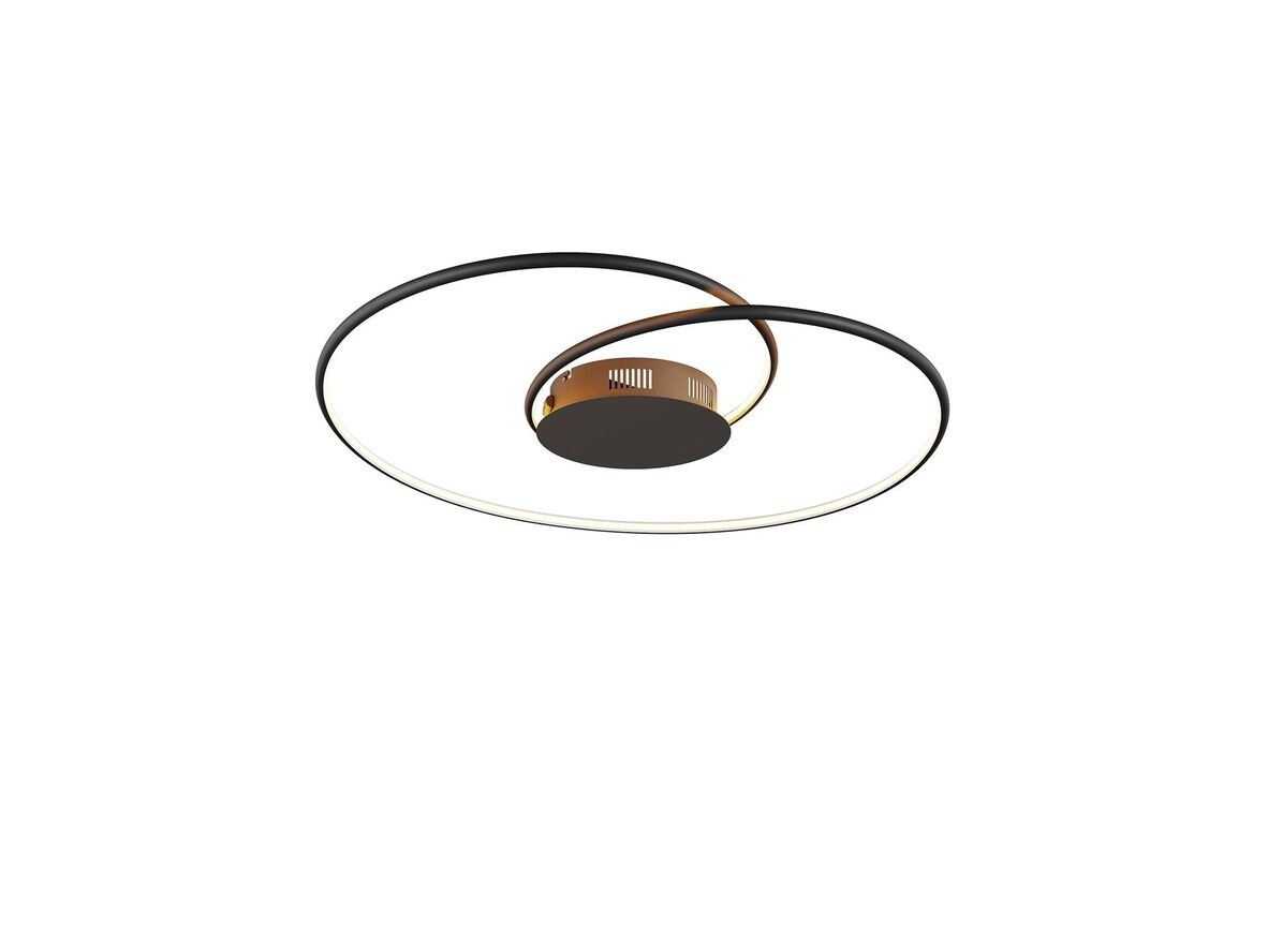 Lindby – Joline LED Kattovalaisin Ø70 Black