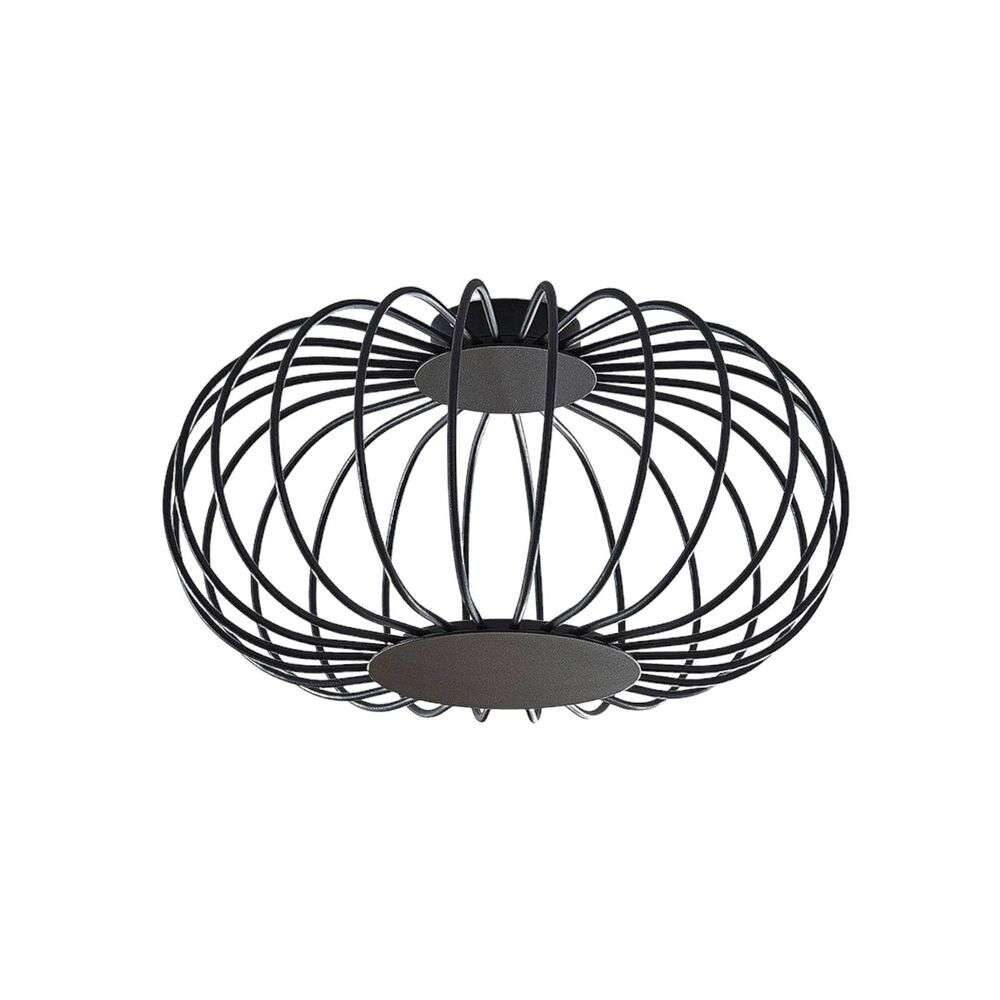 Lucande – Lusine LED Kattovalaisin Black