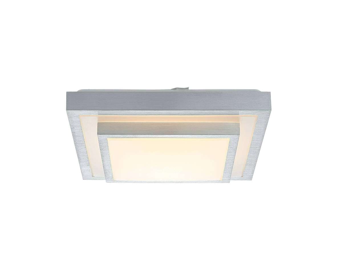 Lindby – Mirco Square LED Kattovalaisin L37,5 Alu/White