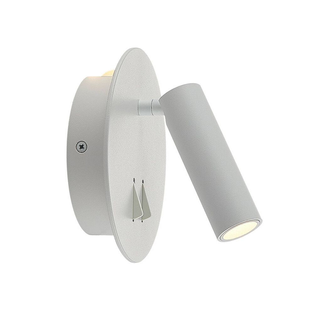 Lucande – Magya LED 2 Round Seinävalaisin White