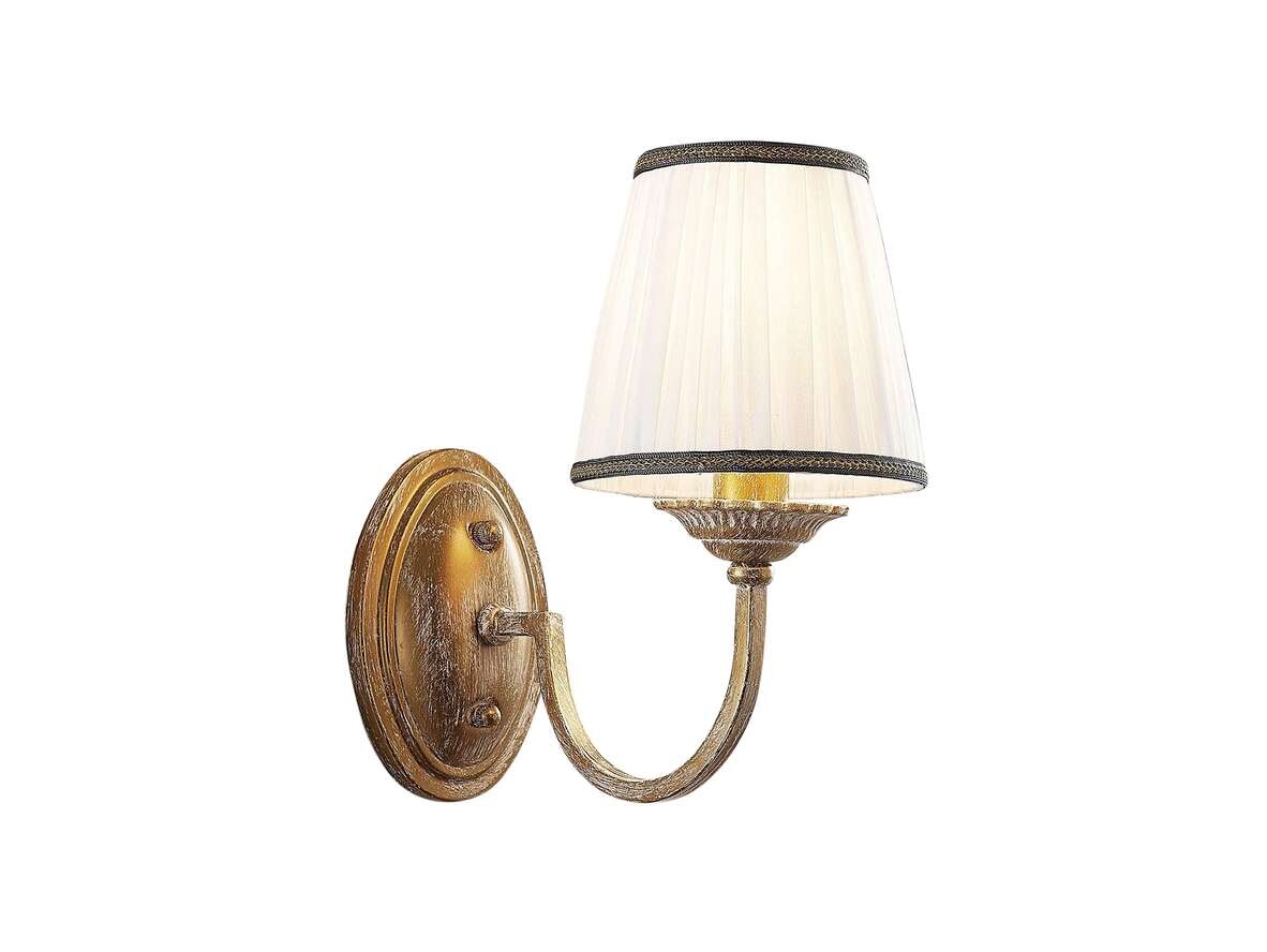 Lindby – Lumiel Seinävalaisin Antique Brass/Cream