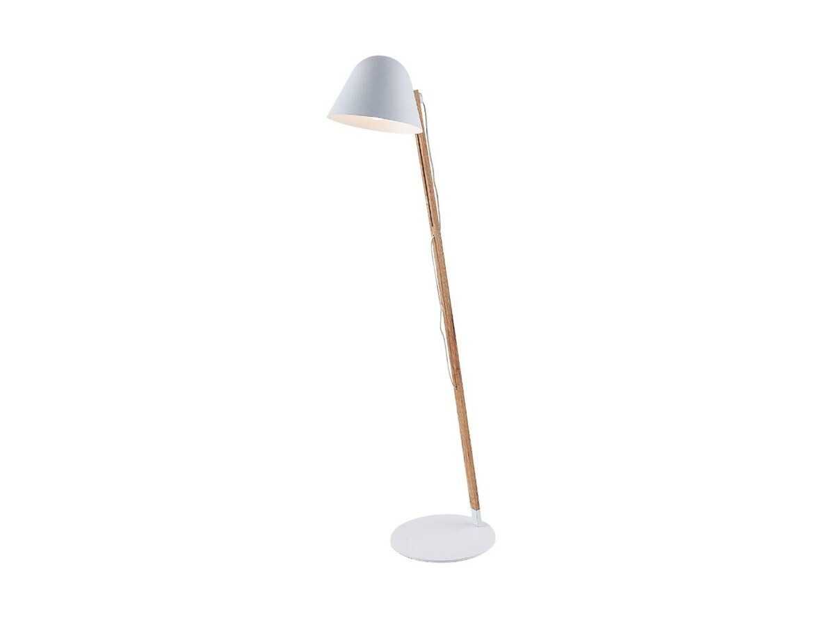 Lindby – Tetja Lattiavalaisin White/Light Wood Lindby