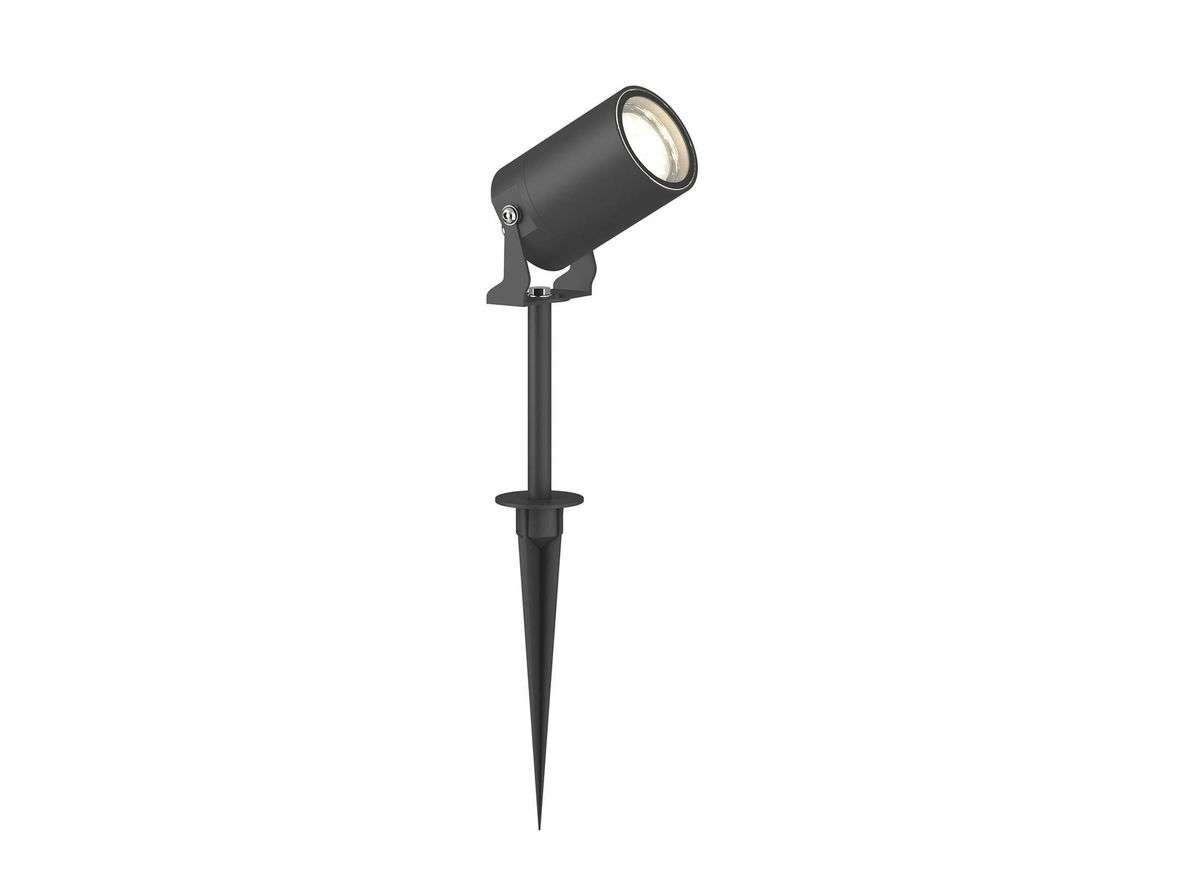 Lindby – Lobelia Ulko Spot w/Spike IP65 Dark Grey