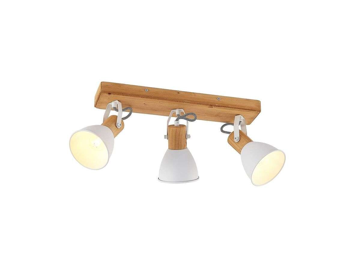 Lindby – Merela 3 Kattovalaisin Wood/White