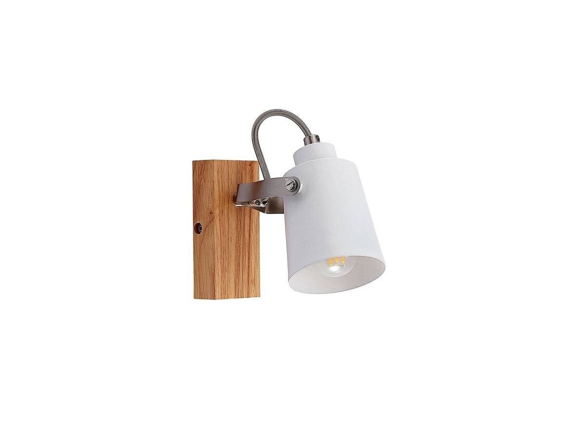 Lindby – Blana Seinävalaisin White/Wood Lindby