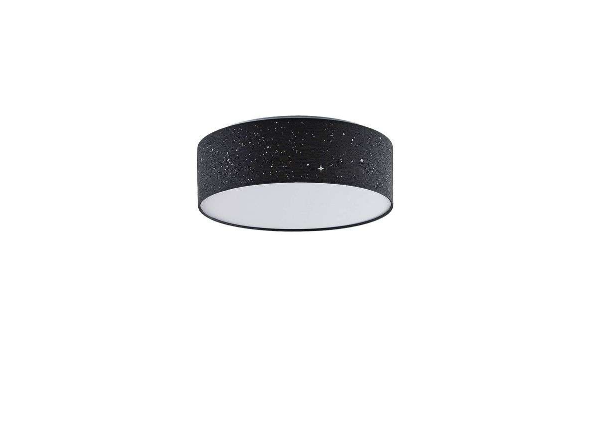 Lindby – Ellamina LED Kattovalaisin Ø40 Black