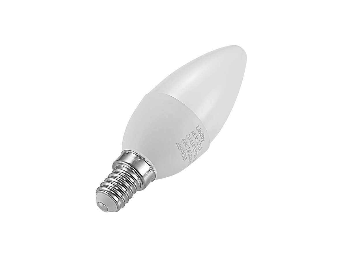 Lindby – Lamppu LED 4,5W (470lm) 3000K Kynttilä E14