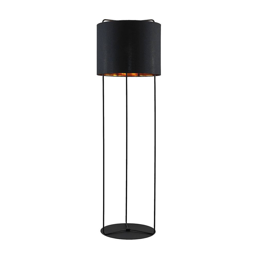 Lindby – Kesta Lattiavalaisin Black/Gold Lindby