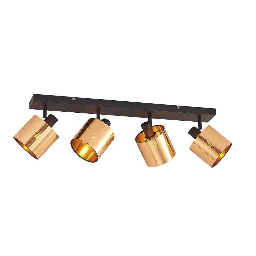 Lindby – Joudy 4 Kattovalaisin Brass/Black