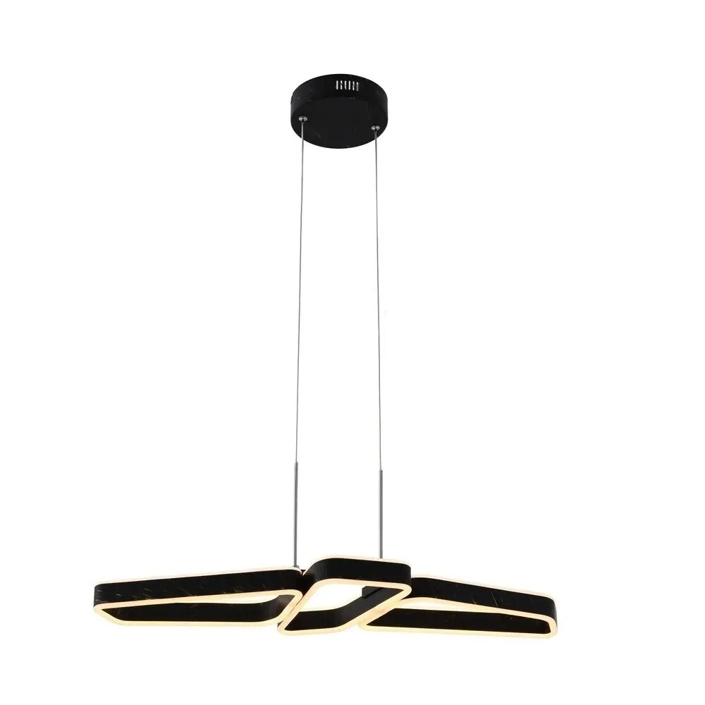 Lucande – Quinn 3 Riippuvalaisin Black/Gold