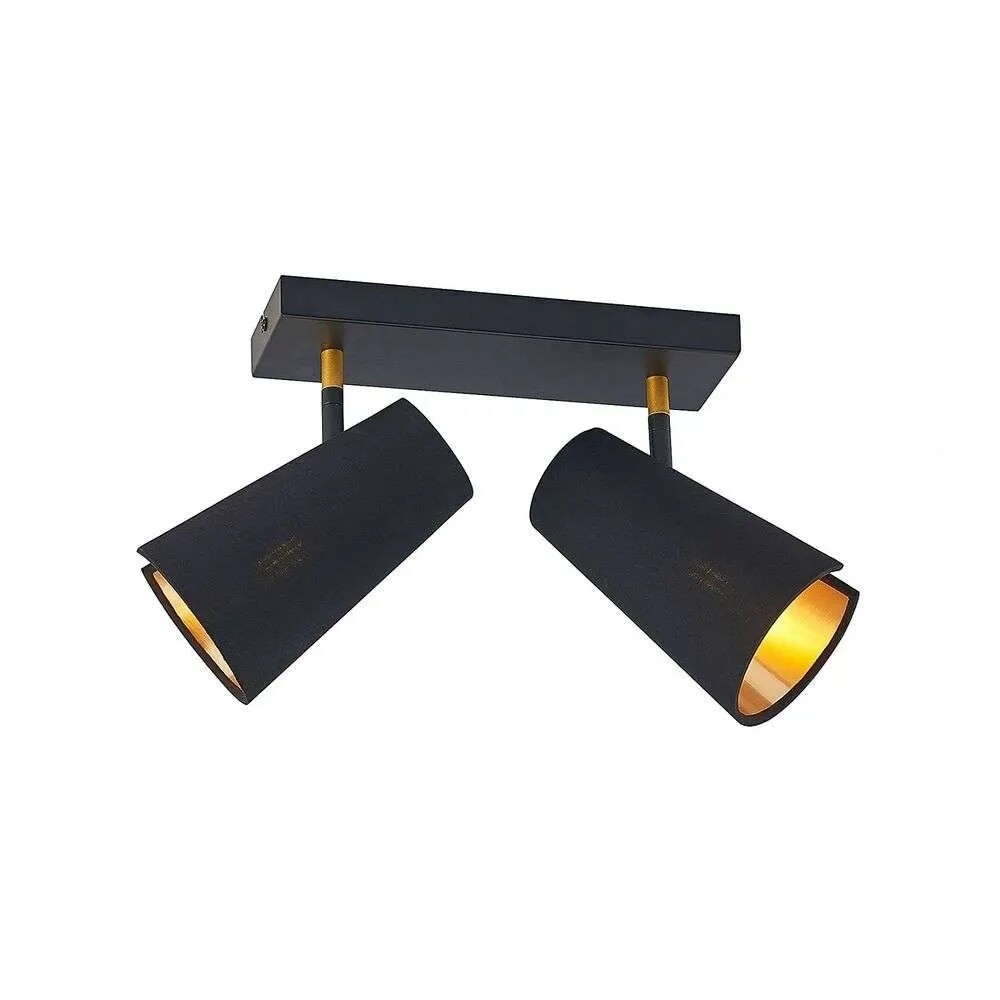 Lindby – Zylindro 2 Kattovalaisin Black/Gold