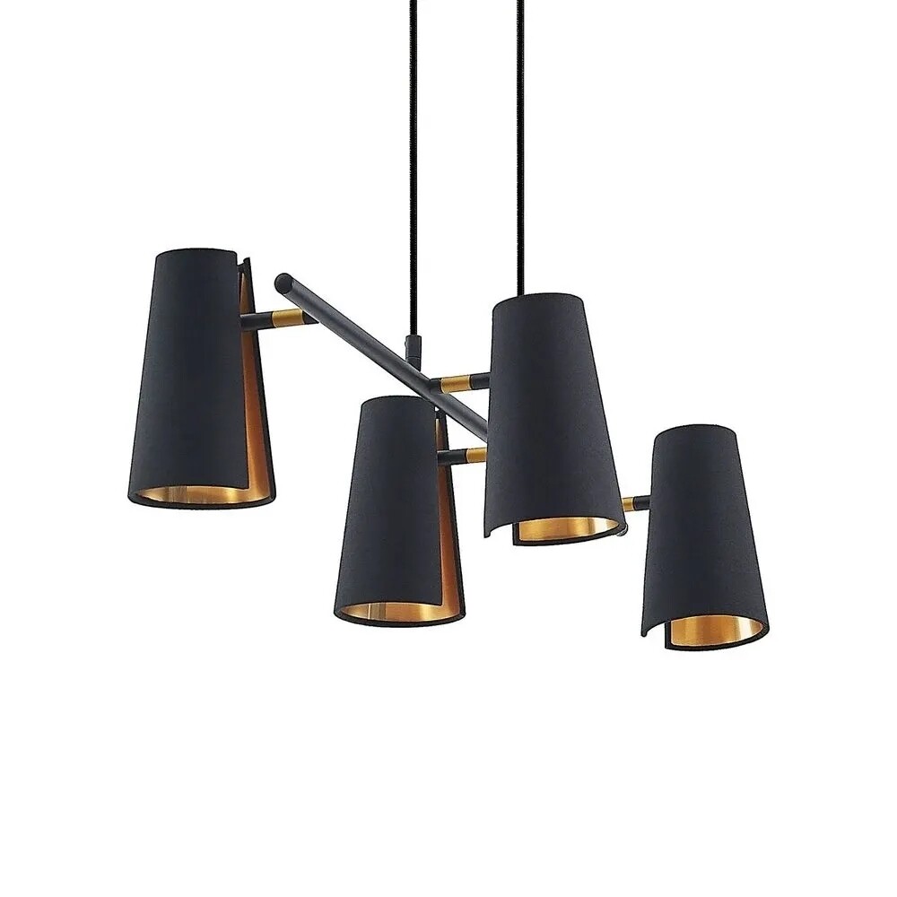 Lindby – Zylindro Riippuvalaisin Black/Gold