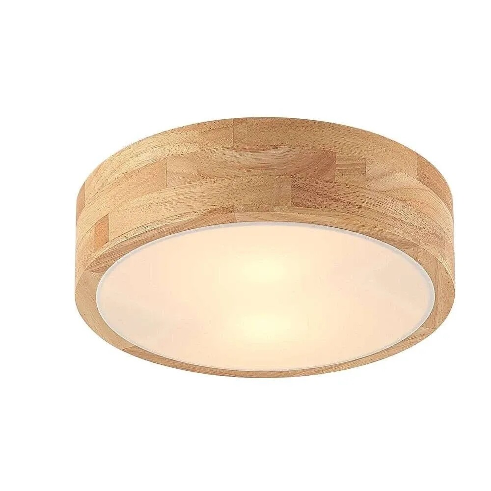 Lindby – Tanju Kattovalaisin Ø30 Wood/White Lindby