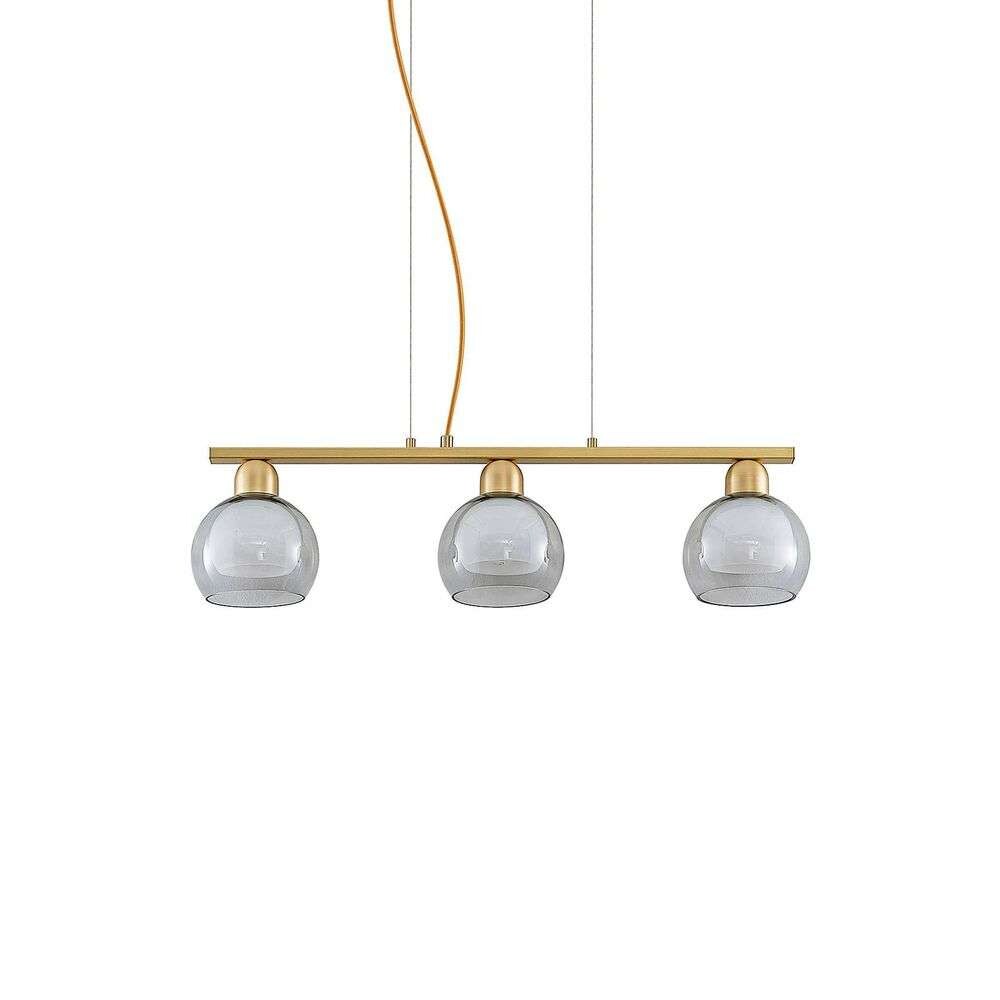 Lucande - Mylah 3 Hanglamp L680 Brass