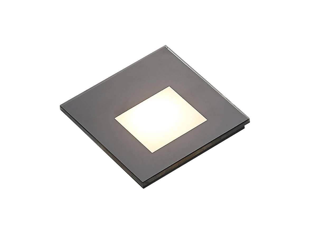 Arcchio – Vexi Square LED Upotettu Seinävalaisin CCT Black Arcchio