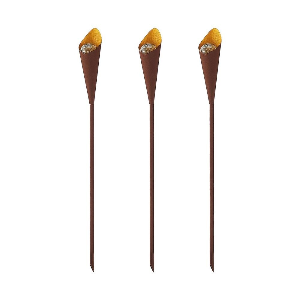 Lindby – Jalf Aurinkokennovalaisin w/Spike 3 pcs. Rust