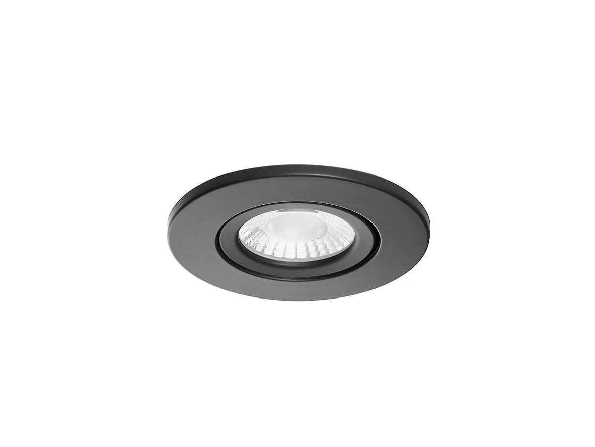 Arcchio – Elmon LED Upotettuspotti IP65 Black Arcchio