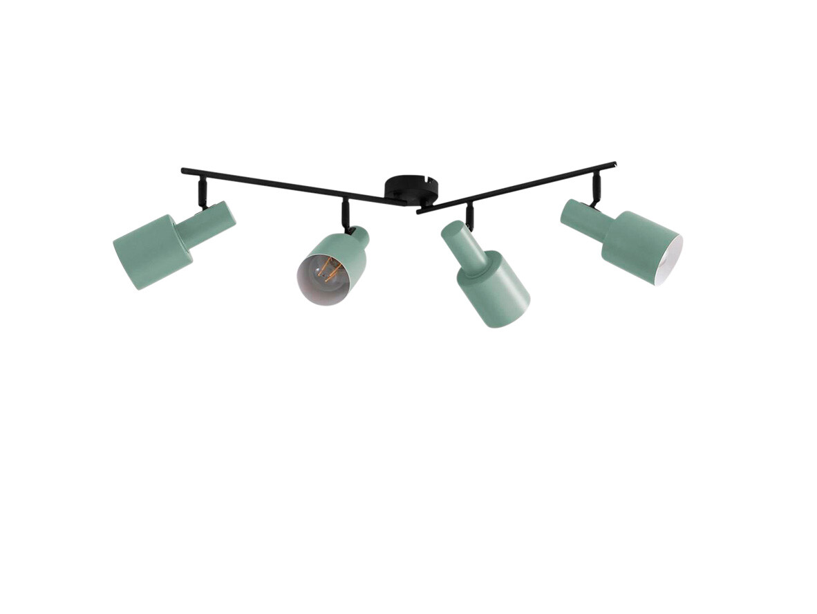 Lindby – Ovelia 4 Kattovalaisin Green/Black Lindby