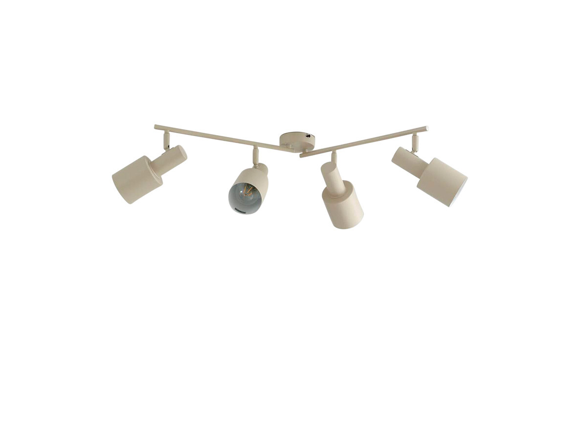 Lindby – Ovelia 4 Kattovalaisin Beige Lindby