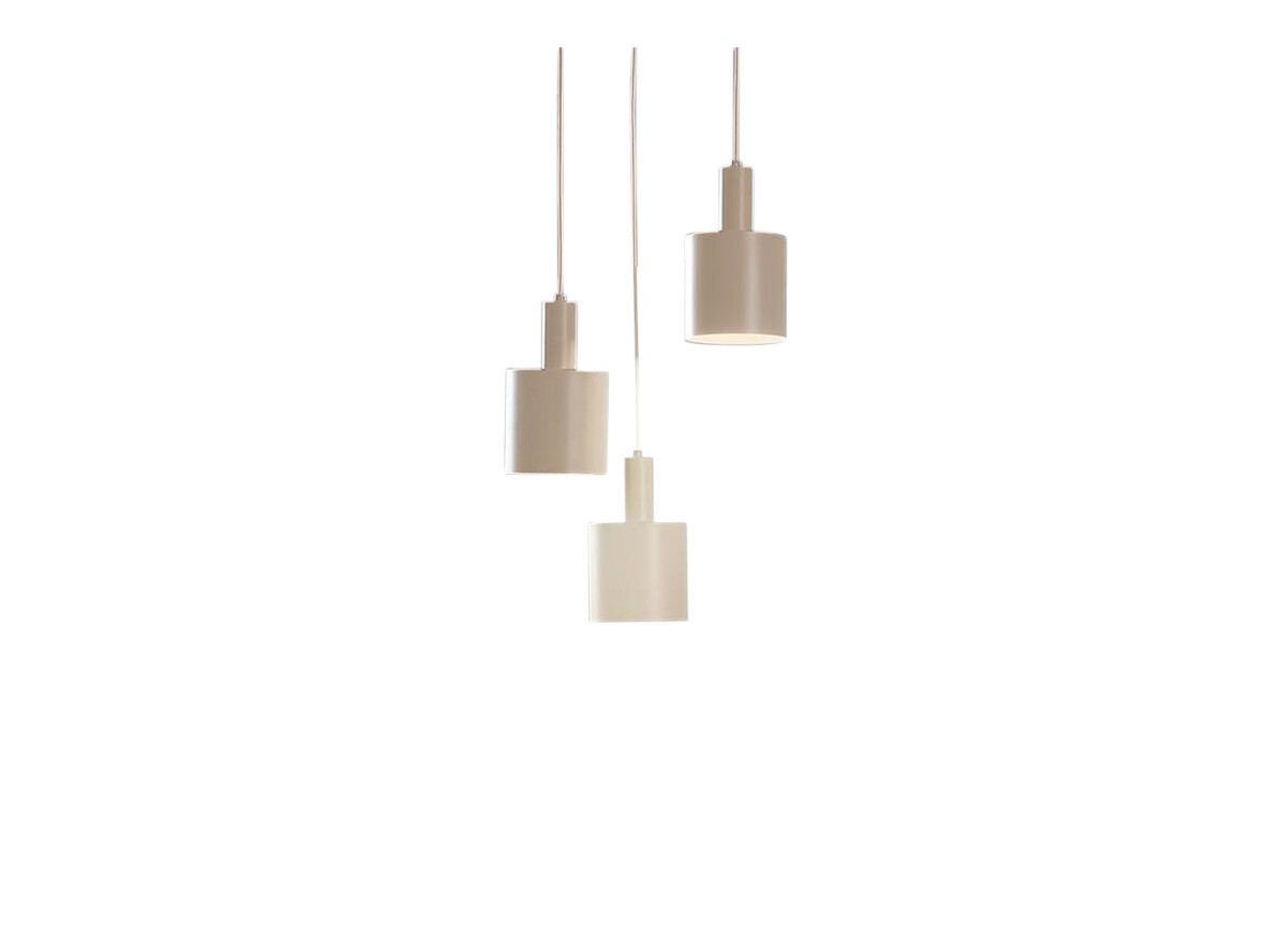 Lindby – Ovelia 3 Round Riippuvalaisin Beige Lindby