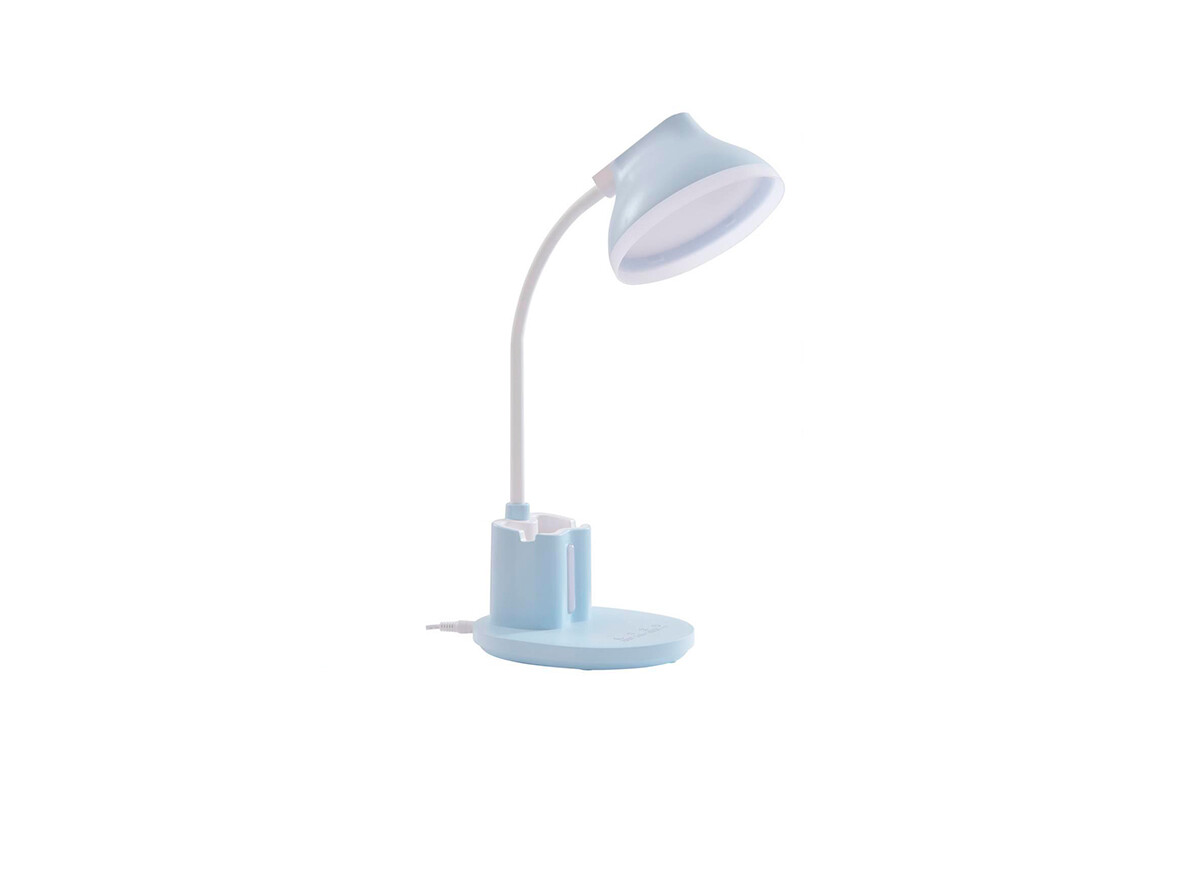 Lindby – Zephyra LED Pöytävalaisin CCT Blue Lindby