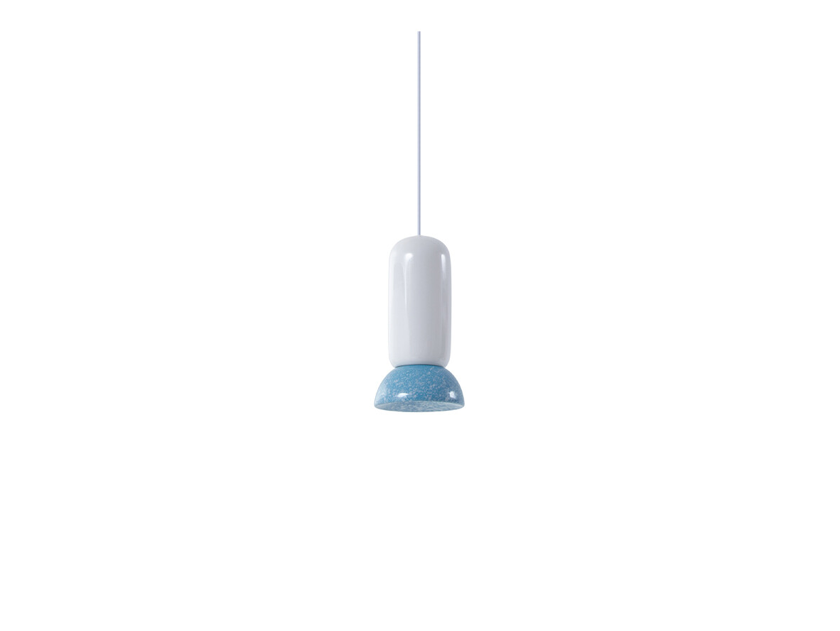 Lindby – Kerimi Riippuvalaisin Creme/Blue Lindby