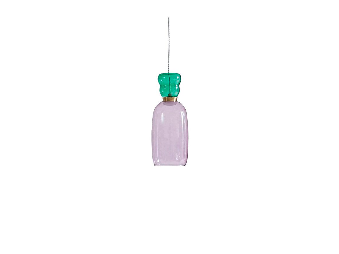 Lucande – Fay LED Riippuvalaisin Purple/Green Lucande