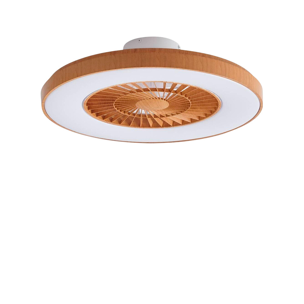 Lindby – Teleo LED Kattotuuletin CCT Puu