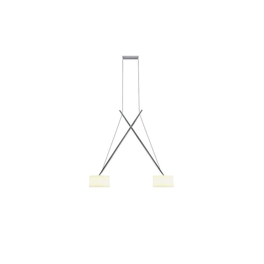 Serien Lighting - Twin LED Hanglamp Chrome