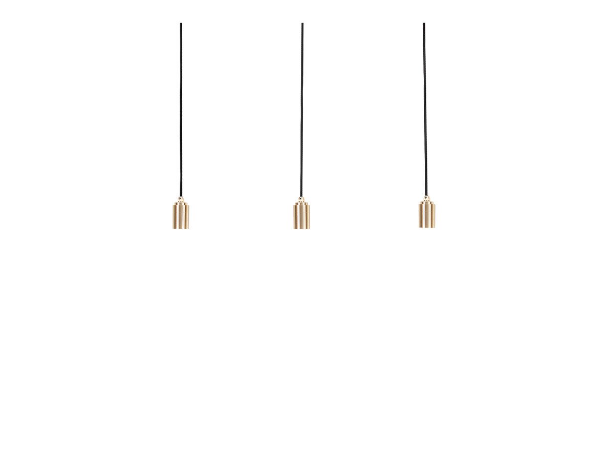 Tala - Linear Triple Hanglamp Brass