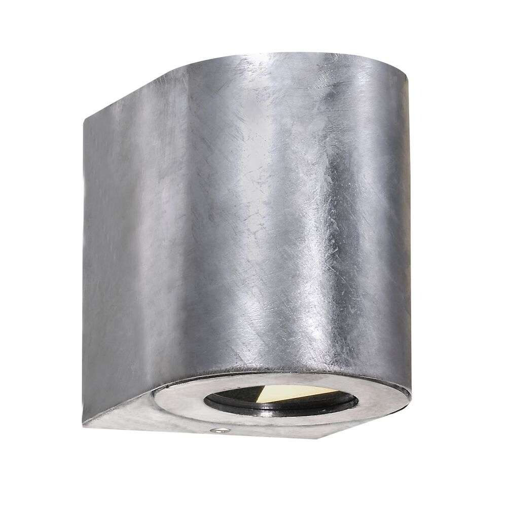 Nordlux – Canto 2 Seinävalaisin Galvanised