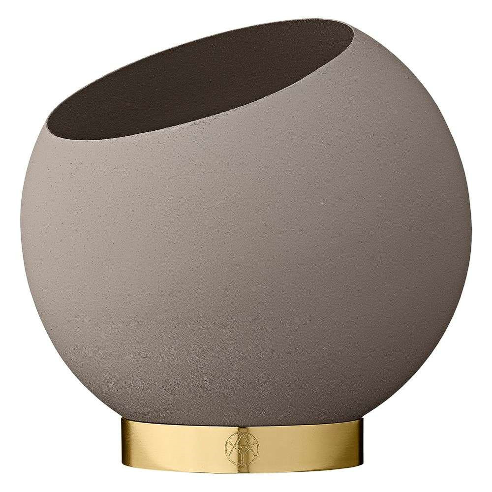 AYTM – Globe Flower Pot Ø17 Taupe