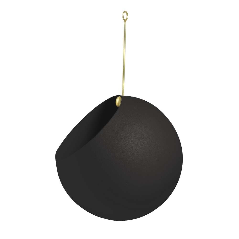 AYTM – Globe Hanging Flowerpot Ø17 Black