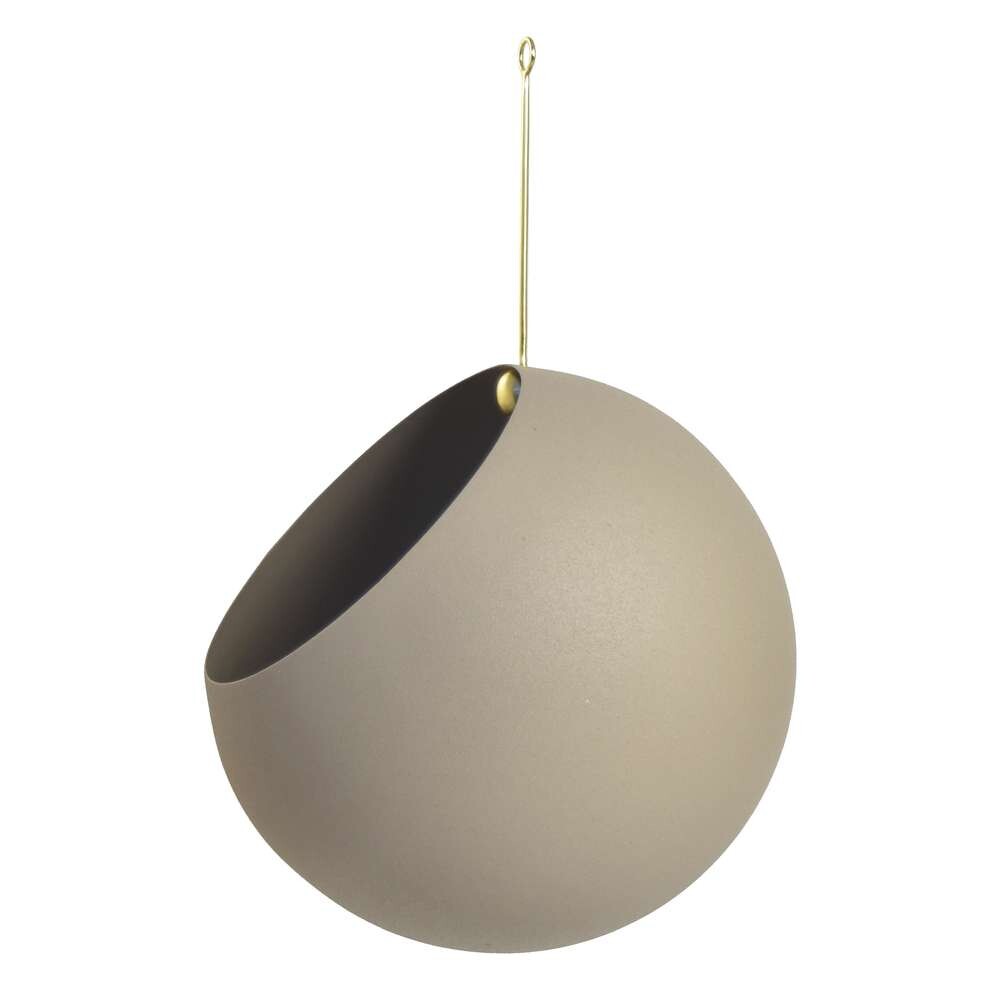 AYTM – Globe Hanging Flowerpot Ø21 Taupe AYTM