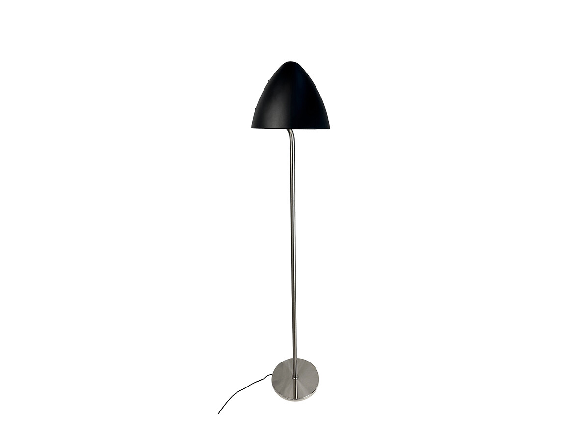 DybergLarsen – Oulu Lattiavalaisin Black/Brushed Steel