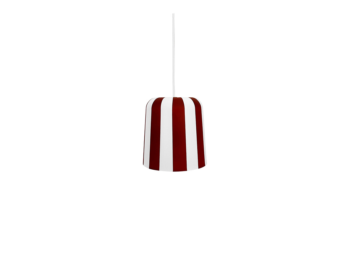 DybergLarsen - Gry Hanglamp Dark Rood/Wit